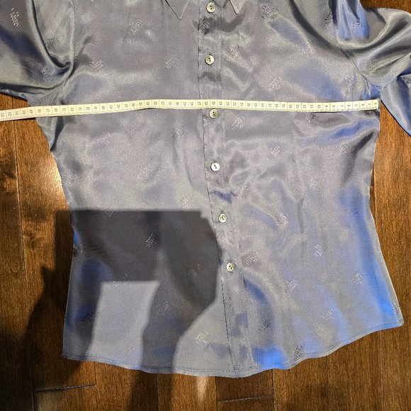 FENDI with all-over FF motifs-print silk shirt - Picture 13 of 16